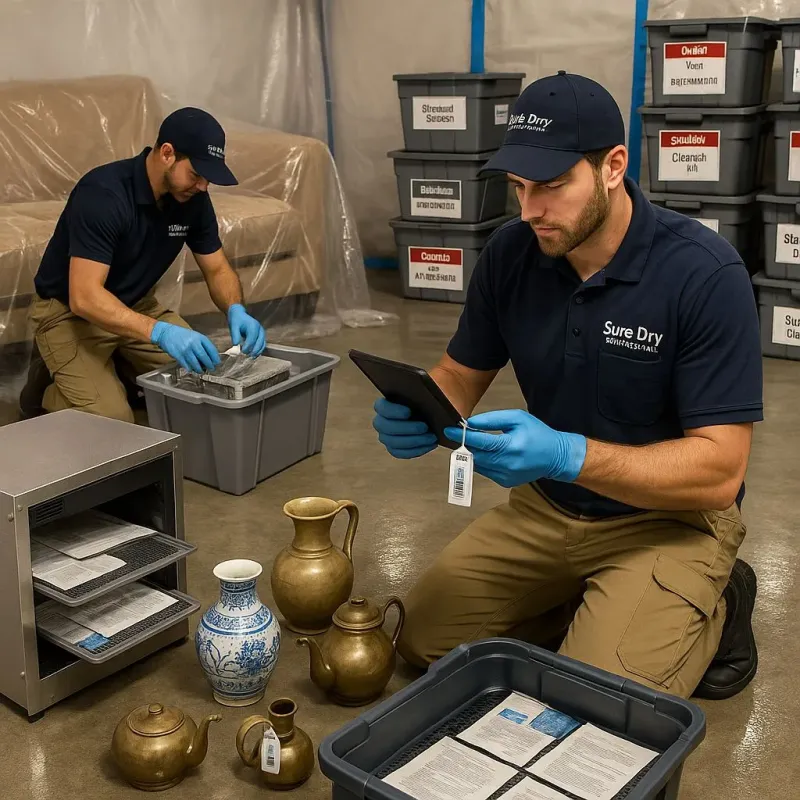 Content Protection and Restoration process in New Bern, NC
