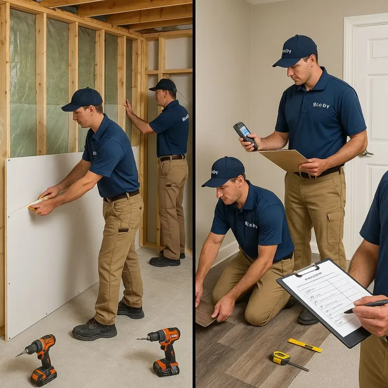 Repairs and Reconstruction process in New Bern, NC