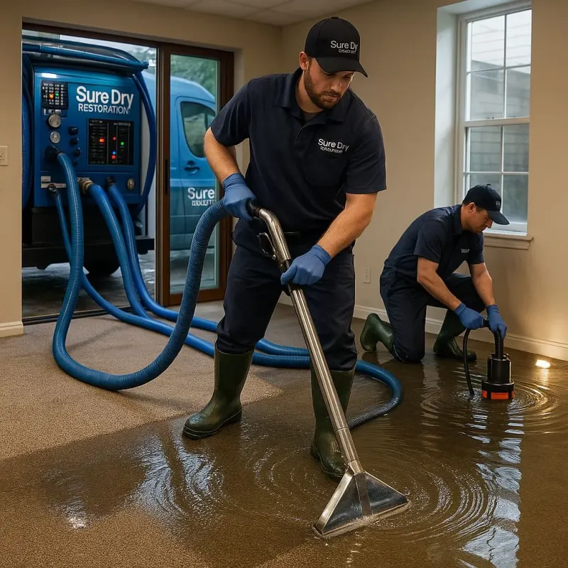Water Extraction and Removal process in New Bern, NC